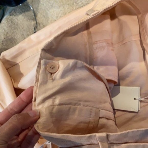 NWT Maje Panisse Bow Belt Slim Pant - Picture 13 of 13